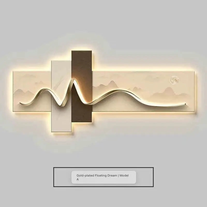 Modern LED Illuminated Wall Art