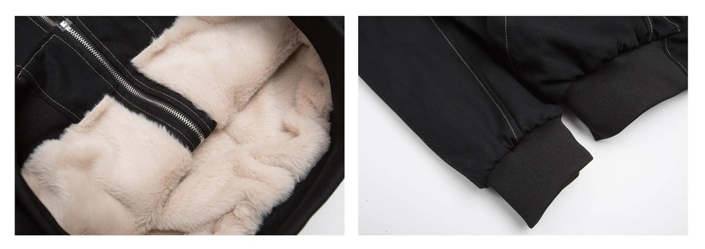 Hooded Padded Parka with Zip Front