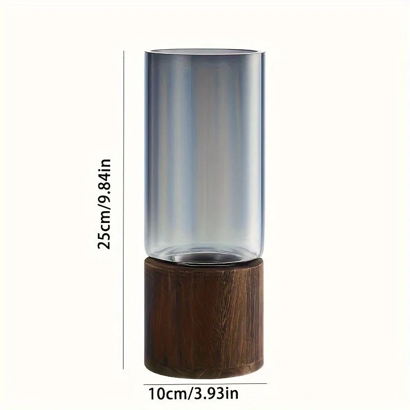 Retro Glass Tabletop Vase