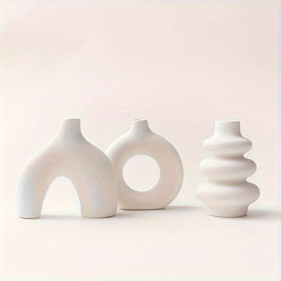 Bohemian Ceramic Decorative Vases