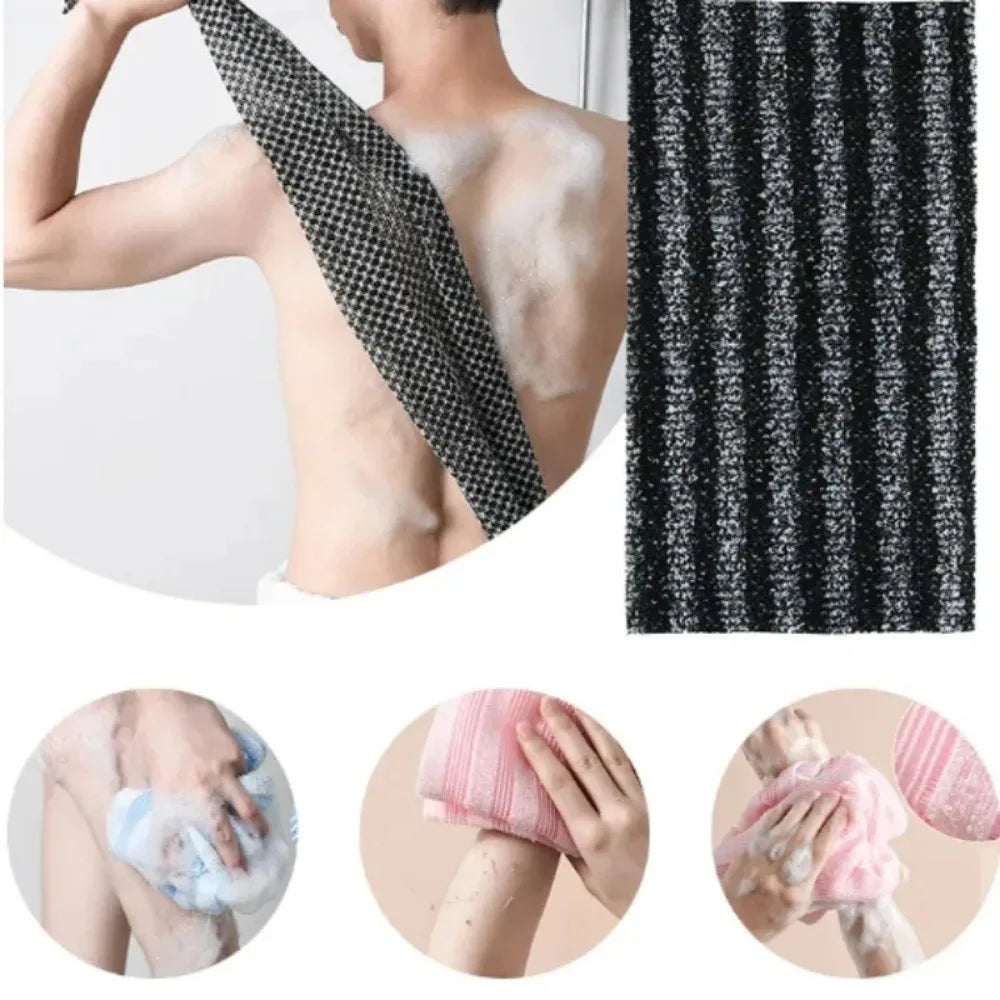 Textured Exfoliating Bath Towel – 24 × 100 cm