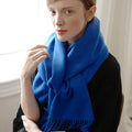 Long Wool Scarf – Solid Colour