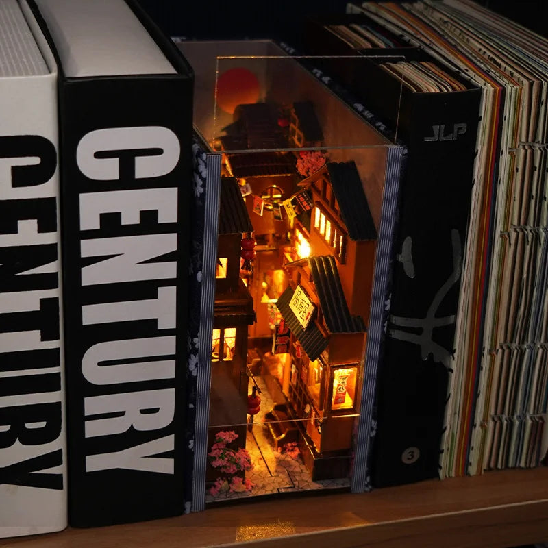 DIY Japanese Street Book Nook Kit