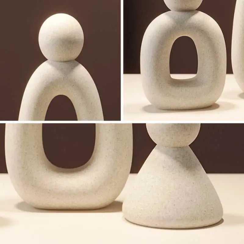 Modern Family Sculpture – Matte Resin