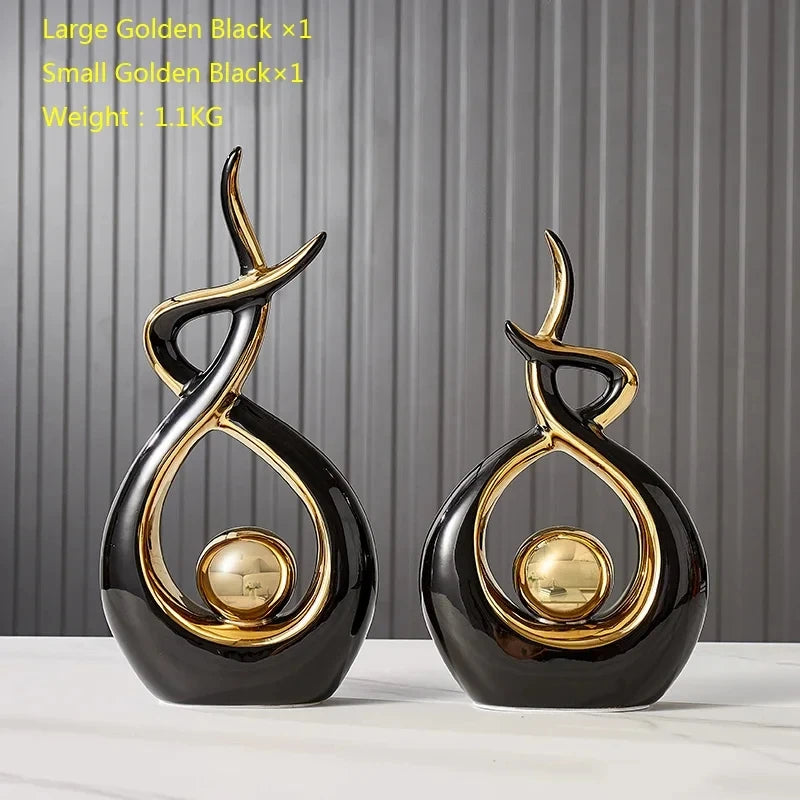 Nordic-Style Ceramic Decorative Figurine