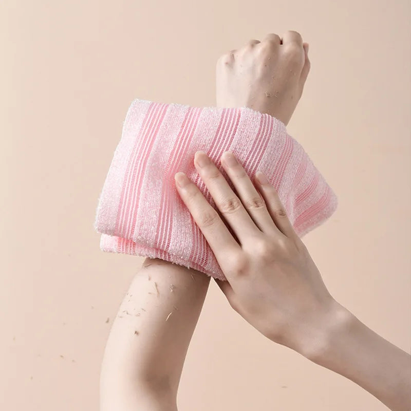 Textured Exfoliating Bath Towel – 24 × 100 cm