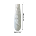 Textured Plastic Floor Vase – 58 cm